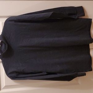 Charcoal grey mock neck longsleeve